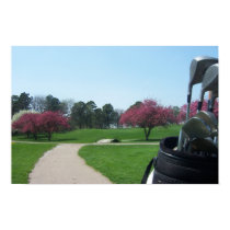 Springtime Golfing posters