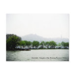 Springtime Greetings/West Lake, China Post Card