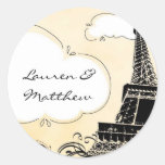 Springtime in Paris Eiffel Tower Stickers