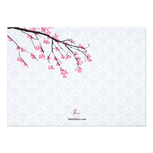 Springtime in Paris Invitation