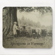 Springtime in Vermont! mousepads