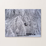 Springtime in Wisconsin Snow Scene Puzzle puzzles