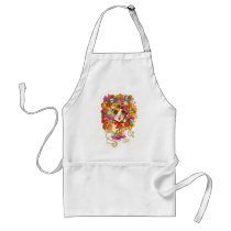 Springtime Reverie Flowers Abloom aprons