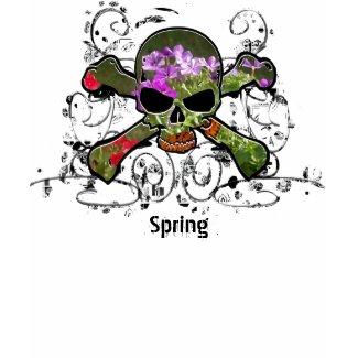 Springtime Skull shirt