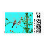 Springtime Sparrows Postage
