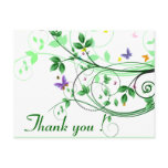 Springtime Thank you Postcard