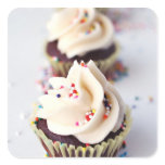 Sprinkle Cupcakes Square Sticker