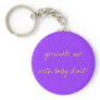 sprinkle me with baby dust! key chain