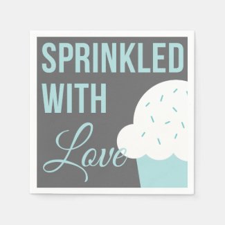 Sprinkled With Love Paper Napkin