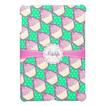 Sprinkles Cupcake - Custom Monogram iPad Mini Case ipad mini cases