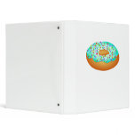 Sprinkles Doughnut Vinyl Binder