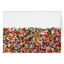 Sprinkles-Filled Cards