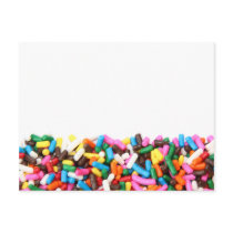 Sprinkles Filled Postcard