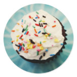 Sprinkles Mak e  Me Happy Round Sticker