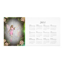Sprinkling a little fairy dust... calender 2011 photo cards