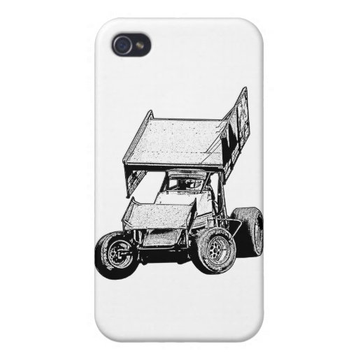 Sprint Car iPhone Cases Sprint Car iPhone 6, 6 Plus, 5S, and 5C Case