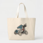 Sprint Car Tote Bag