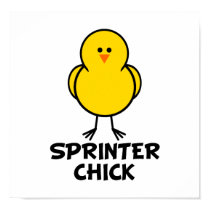 Sprinter Chick by chicktshirts8 Sprinter Chick