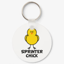 Sprinter Chick keychains by chicktshirts8 Sprinter Chick keychains