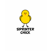 Sprinter Chick t-shirts by chicktshirts8 Sprinter Chick t-shirts