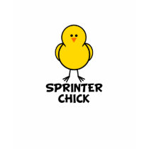 Sprinter Chick t-shirts by chicktshirts8 Sprinter Chick t-shirts