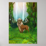 Sprit of the Woodland Glade Poster
