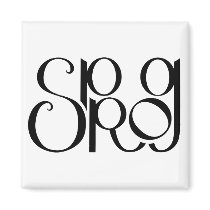Sprog black Magnet