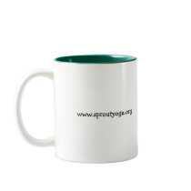 Sprout Yoga Mug by maverickyogini Sprout Yoga Mug