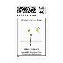Sprout Yoga postage by maverickyogini Sprout Yoga postage