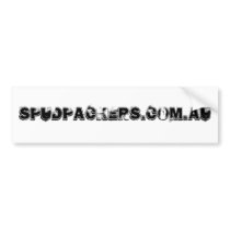 spudpackers.com.au bumper sticker