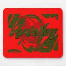 Spunky Mousepad by pharrisart Spunky Mousepad