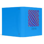 Spunky Zebra Binder