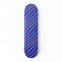 Spunky Zebra Pro-Style Skateboard