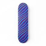 Spunky Zebra Pro-Style Skateboard