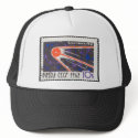 Sputnik 1 5th Anniversary 1962 hats by ussrspacestamps Sputnik 1 5th Anniversary 1962 hats