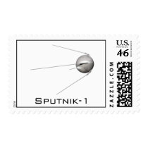 Sputnik-1 postage by M_Cavet Sputnik-1 postage
