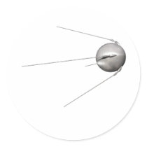 sputnik 1 sticker