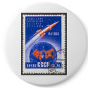 Sputnik 4 May 15 1960 buttons by ussrspacestamps Sputnik 4 May 15 1960 buttons