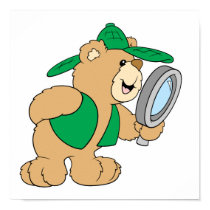 Spying Detective Bear posters