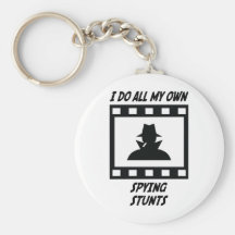 Spying Stunts Key Chain
