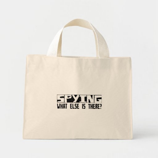 Spying What Else Is There? Canvas Bags