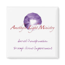 Square ALM Magnet by AmethystLight Square ALM Magnet