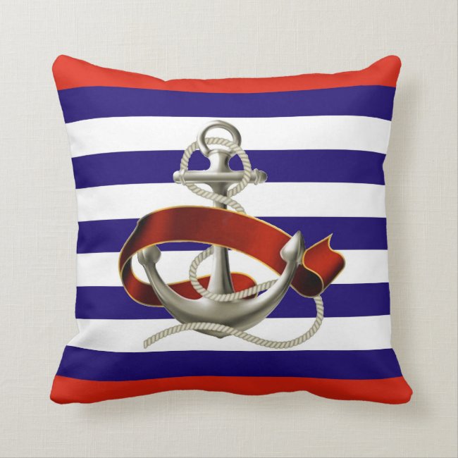 Square Anchor Pillow