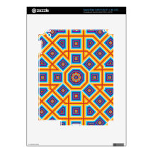 Square and Octagon Pattern iPad 3 Skins