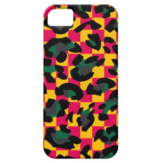 Square animal skin pattern iPhone 5 case