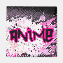 Square ANIME Magnet