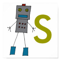 Square Bot posters