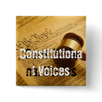Square Button by ConstitutionalVoices Square Button