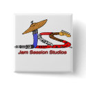 Square Button by jamsessionstudio Square Button