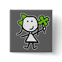 Square Button by littlelizzylou Square Button